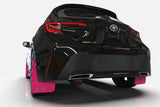Rally Armor Universal Fit (No Hardware/Mounting Holes) Pink Mud Flap BCE Logo