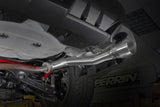 Perrin 22-23 Subaru WRX Dual Single Tip 304SS Axle Back Exhaust