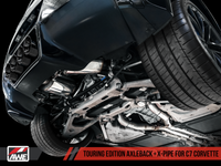 AWE Tuning 14-19 Chevy Corvette C7 Z06/ZR1 (w/o AFM) Touring Edition Axle-Back Exhaust w/Black Tips