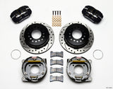 Wilwood Dynapro Low-Profile 11.00in P-Brake Kit Drilled Chevy 12 Bolt 2.75in Off w/ C-Clips
