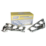BBK 87-95 Ford F150 Truck 5.8 351 Shorty Unequal Length Exhaust Headers - 1-5/8 Chrome