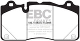 EBC 2016+ Cadillac CTS-V 6.2L Supercharged Yellowstuff Front Brake Pads