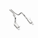 MagnaFlow 13 Ford Mustang Dual Split Rear Exit Stainless Cat Back Performance Exhaust (Street)
