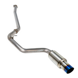 Remark 08-14 Subaru WRX / STI Hatch Cat-Back Exhaust R1 Spec Single Exit Titanium