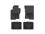 WT Rubber Mats - Rear - Blk