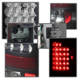 Spyder Dodge Ram 02-06 1500/Ram 2500/3500 03-06 LED Tail Light Black Smoke ALT-YD-DRAM02-LED-BSM