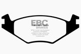 EBC 86-93 Volkswagen Cabriolet 1.8 Greenstuff Front Brake Pads