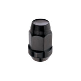 McGard Hex Lug Nut (Cone Seat Bulge Style) 1/2-20 / 3/4 Hex / 1.45in. Length (4-pack) - Black