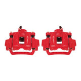 Power Stop 10-18 Lexus GX460 Rear Red Calipers w/Brackets - Pair