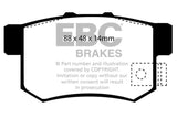 EBC 01-03 Acura CL 3.2 Ultimax2 Rear Brake Pads