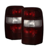 Xtune GMC Yukon 00-06 OEM Style Tail Lights w/ Black Rim Red Smoked ALT-JH-CSUB00-OE-RSM