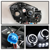 Spyder Chevy Cobalt 05-10 Projector Headlights LED Halo LED Blk Smke PRO-YD-CCOB05-HL-BSM