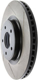 StopTech 13-15 Nissan Pathfinder Slotted Front Left Rotor