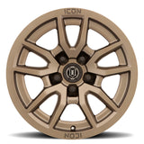 ICON Vector 5 17x8.5 5x150 25mm Offset 5.75in BS 110.1mm Bore Bronze Wheel