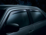 WeatherTech 11+ Ford Fiesta Front and Rear Side Window Deflectors - Dark Smoke