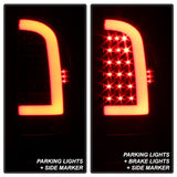 xTune Toyota Tacoma 05-15 Tail Lights - Light Bar LED - Black ALT-ON-TT05-LBLED-BK