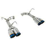 Remark Subaru WRX STi VA Axle Back Exhaust w/ Titanium Stainless Single Wall Tip - 4 Inch Version