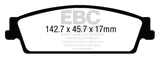 EBC 15+ Gmc Yukon XL / Denali XL 1500 Extra Duty Rear Brake Pads