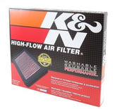 K&N Replacement Filter 11.438in O/S Length x 11.375in O/S Width x 1in H for 13 Nissan Altima 2.5L