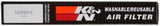 K&N Replacement Air Filter PORSCHE 911 CARRERA F6-3.2L