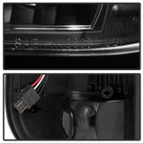 xTune Ford F150 Styleside 97-03 Light Bar LED Tail Lights - Black ALT-ON-FF15097-LBLED-BK