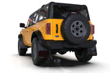 Rally Armor 21-22 Ford Bronco (Plstc Bmpr + RR - NO Rptr/Sprt) Blk Mud Flap w/Area Blue Logo