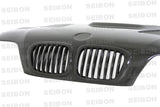 Seibon 01-05 BMW E46 M3 GTR Style Carbon Fiber Hood