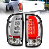 ANZO 1995-2004 Toyota Tacoma LED Taillights Chrome Housing Clear Lens (Pair)