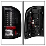 Spyder Chevy Silverado 07-13 LED Tail Lights Blk ALT-YD-CS07-LED-BK
