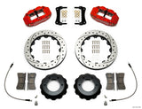 Wilwood Narrow Superlite Red 6R Front Kit 12.88in Drilled Rotor w/ Lines 05-15 Toyota Tacoma
