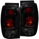 ANZO 1998-2001 Ford Explorer Taillights Dark Smoke