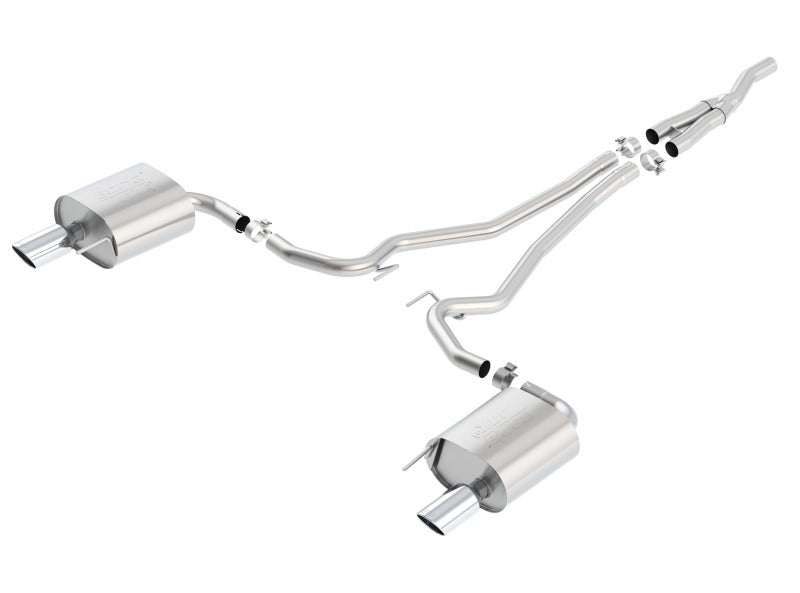 Borla Atak Cat Back 15-17 Ford Mustang 2.3L EcoBoost MT/AT 2.25in pipe 4in tip