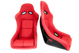F1SPEC TYPE 5 SEAT (PAIR) - Red