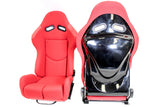 F1SPEC TYPE R1 RECLINE SEAT (PAIR) - Red