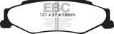 EBC 03-04 Cadillac XLR 4.6 Redstuff Rear Brake Pads