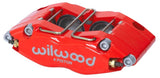 Wilwood Caliper- DPR-DS - Red 1.25in Piston .38/.500in Rotor - Dust Seal