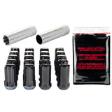 McGard SplineDrive Tuner 5 Lug Install Kit w/Locks & Tool (Cone) M14X1.5 / 22mm Hex - Blk
