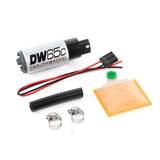 DeatschWerks 265 LPH DW65C Series Compact Fuel Pump w/o Mounting Clips (w/ Universal Install Kit)