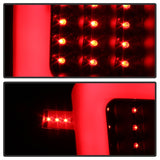 xTune 04-15 Nissan Titan Light Bar LED Tail Lights - Black (ALT-ON-NTI04-LBLED-BK)