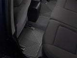 WeatherTech 11+ BMW X3 Rear Rubber Mats - Black