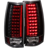 ANZO 2007-2013 Chevrolet Suburban LED Taillights Black