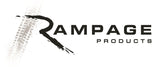 Rampage 2007-2018 Jeep Wrangler(JK) Side Bar Drop Step Slimline - Black