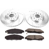 Power Stop 17-18 GMC Acadia Front Z23 Evolution Sport Brake Kit