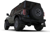 Rally Armor 21-22 Ford Bronco (Plstc Bmpr + RR - NO Rptr/Sprt) Blk Mud Flap w/Met. Blk Logo