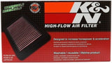 K&N Replacement Air Filter 10.625in O/S Length x 5.75in O/S Width x 1in Height