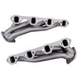 BBK 79-93 Mustang 5.0 Shorty Unequal Length Exhaust Headers - 1-5/8 Chrome