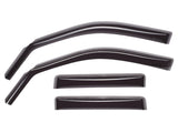 WeatherTech 2012+ Audi A6 / S6 Front and Rear Side Window Deflectors - Dark Smoke