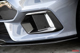 Seibon 16-18 Ford Focus RS Carbon Fiber Fog Light Surrounds