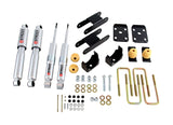 Belltech 2015 GM Colorado/Canyon Ext Cab Short Bed Lowering Kit w/ND II Shocks - 0-3in F/4in R Drop