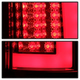 Spyder 03-06 Dodge Ram 2500/3500 V3 Light Bar LED Tail Light - Red Clear (ALT-YD-DRAM02V3-LBLED-RC)
